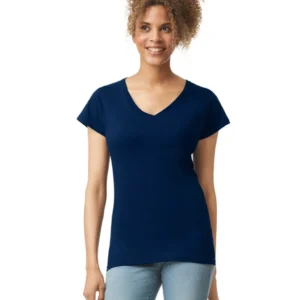 Gildan Softstyle Ladies V Neck T Shirt Gildan Softstyle Ladies V Neck T Shirt