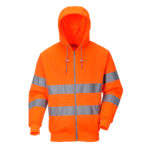 Portwest Hi-Vis Zipped Hoodie