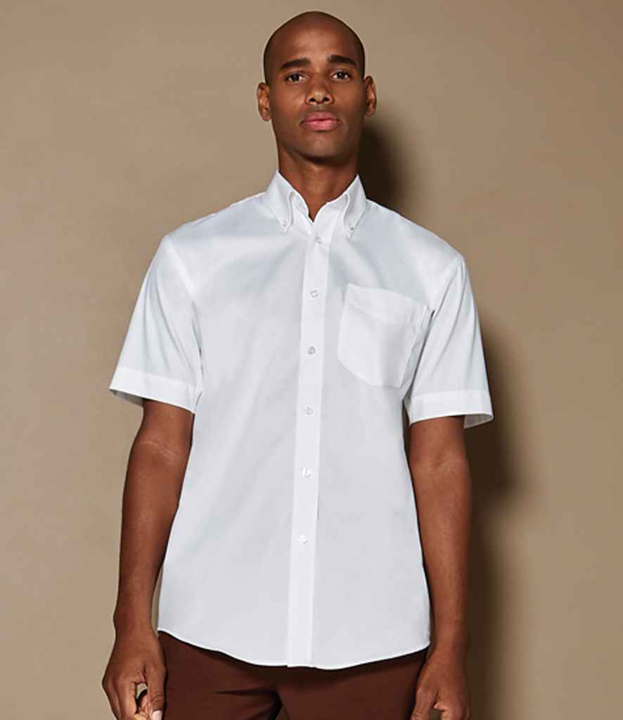 Kustom Kit Men's Corporate Short Sleeved Oxford Shirt
