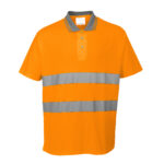 Portwest Hi-Vis Cotton Comfort Polo Shirt