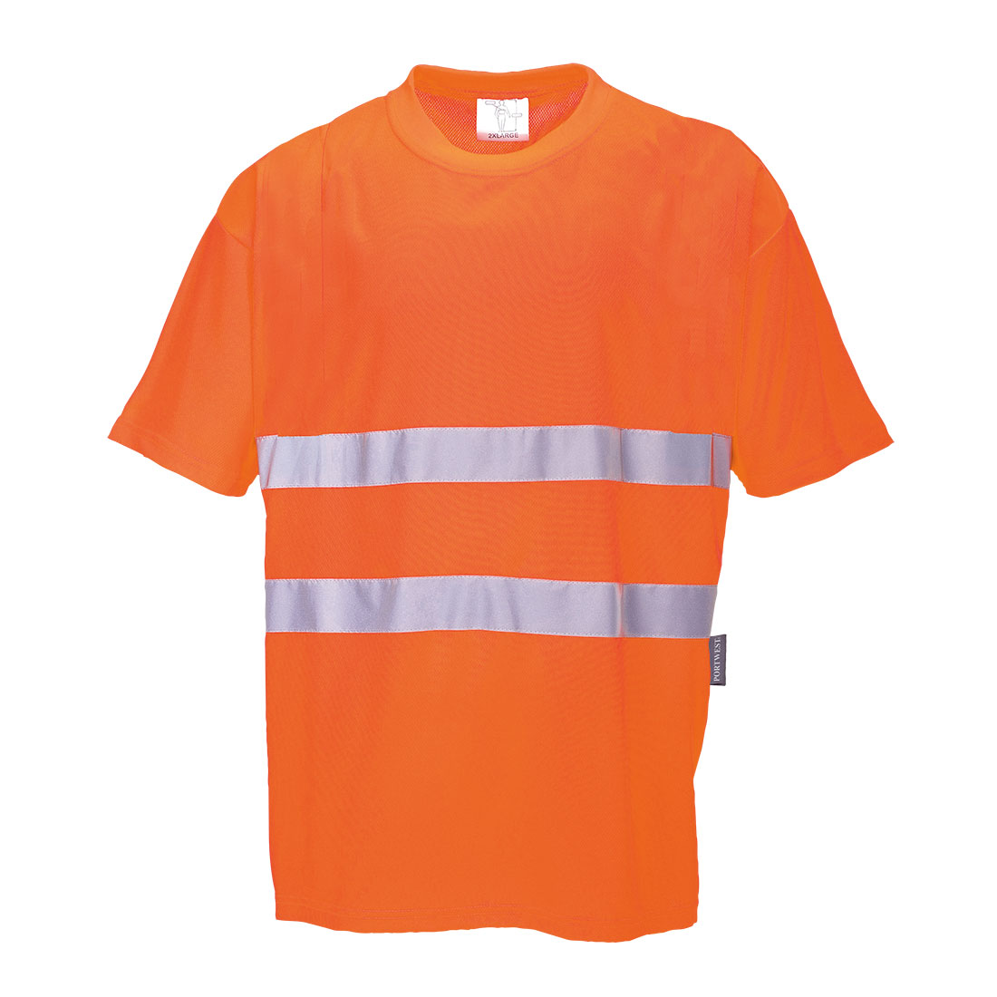 Portwest Hi-Vis Cotton Comfort T-Shirt