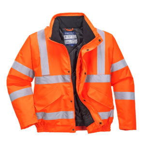 Portwest Hi-Vis Winter Bomber Jacket Portwest Hi-Vis Winter Bomber Jacket