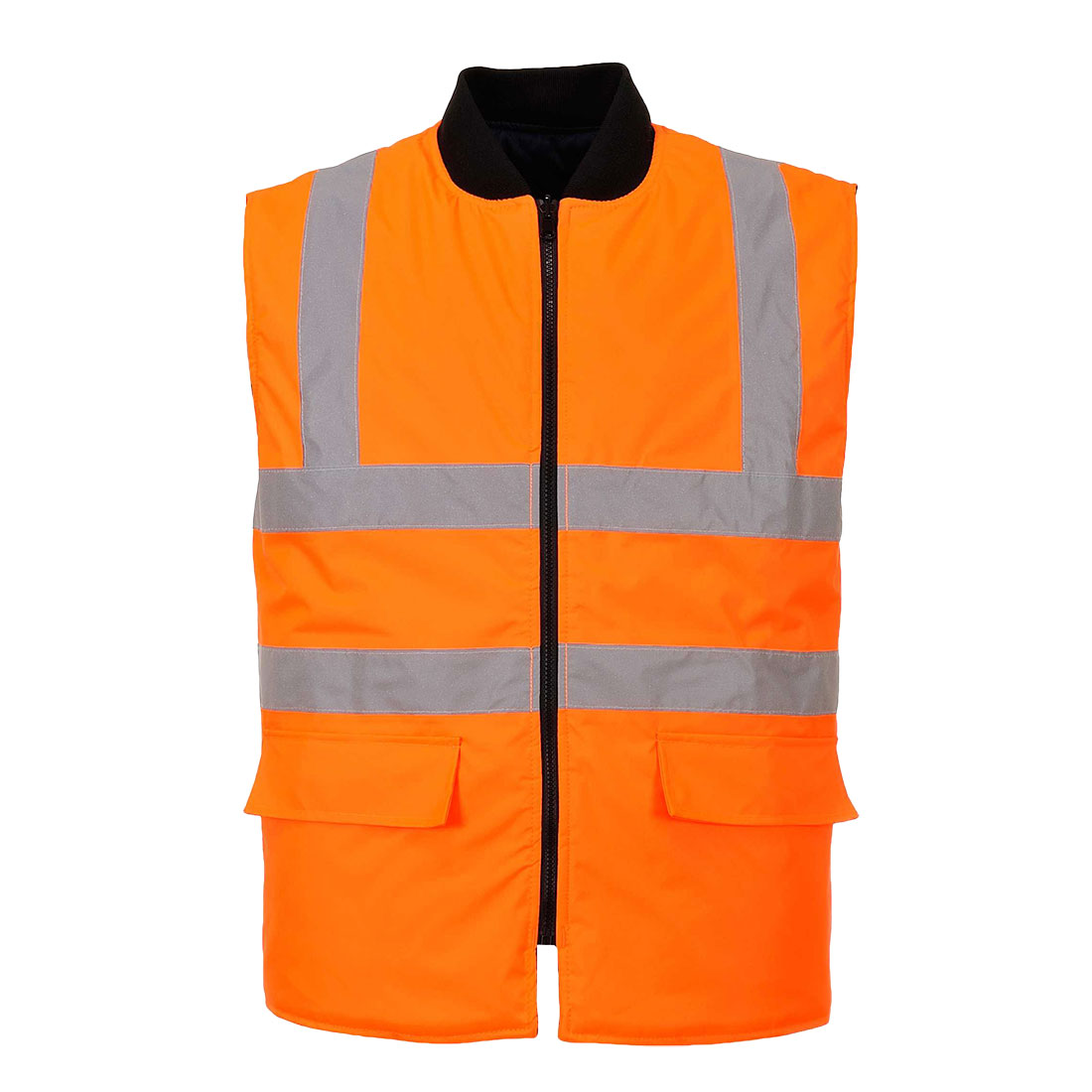 Portwest Hi-Vis Reversible Bodywarmer