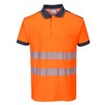 Portwest PW3 Hi-Vis Cotton Comfort Polo Shirt