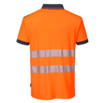 Portwest PW3 Hi-Vis Cotton Comfort Polo Shirt