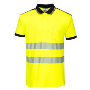 Portwest PW3 Hi-Vis Cotton Comfort Polo Shirt Portwest PW3 Hi-Vis Cotton Comfort Polo Shirt