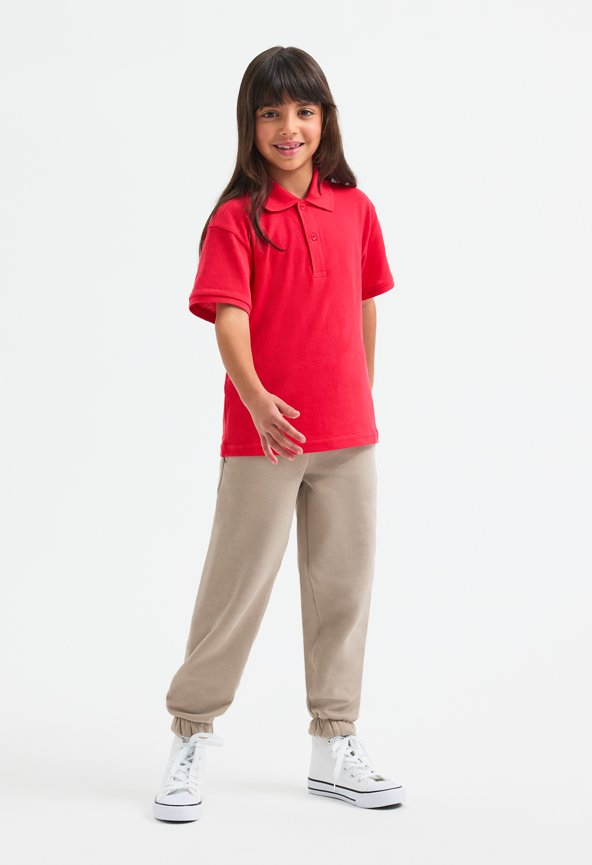 Uneek Childrens Active Cotton Polo Shirt