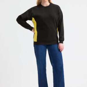Uneek Two Tone Crew Neck Sweatshirt Uneek Two Tone Crew Neck Sweatshirt