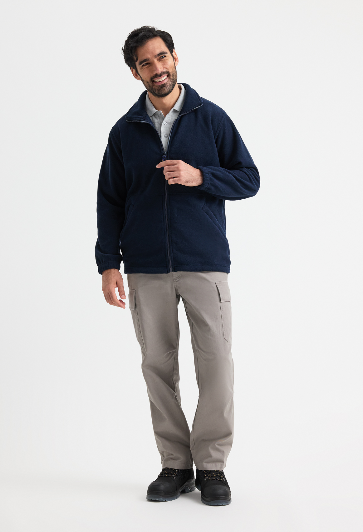 Uneek Heavyweight Full Zip Micro Fleece Jacket