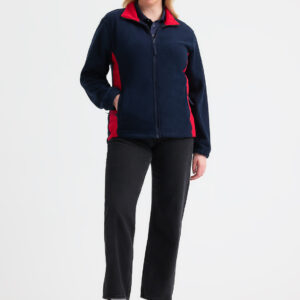Uneek Two Tone Full Zip Fleece Jacket Uneek Two Tone Full Zip Fleece Jacket