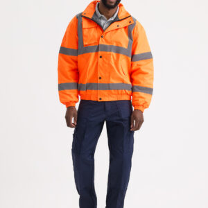 Uneek Hi Vis Bomber Jacket Uneek Hi Vis Bomber Jacket