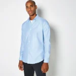 Kustom Kit Slim Fit Workwear Long Sleeved Oxford Shirt