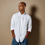 Kustom Kit Men's Workwear Long Sleeve Oxford Shirt