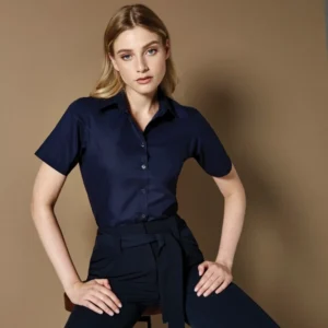 Kustom Kit Ladies' Short Sleeve Business Shirt Kustom Kit Ladies' Short Sleeve Business Shirt