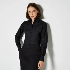 Kustom Kit Ladies' Long Sleeve Business Shirt Kustom Kit Ladies' Long Sleeve Business Shirt