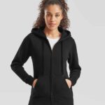 Fruit of the Loom Lady-Fit Premium Hooded Sweat Jacket