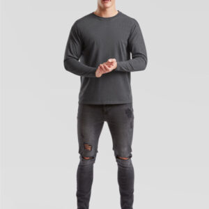 Fruit of the Loom Men's Long Sleeve Valueweight T-Shirt Fruit of the Loom Men's Long Sleeve Valueweight T-Shirt