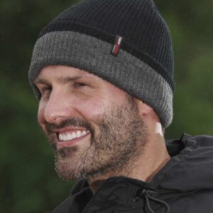 TUFFSTUFF PRO WORK TWO TONE BEANIE TUFFSTUFF PRO WORK TWO TONE BEANIE