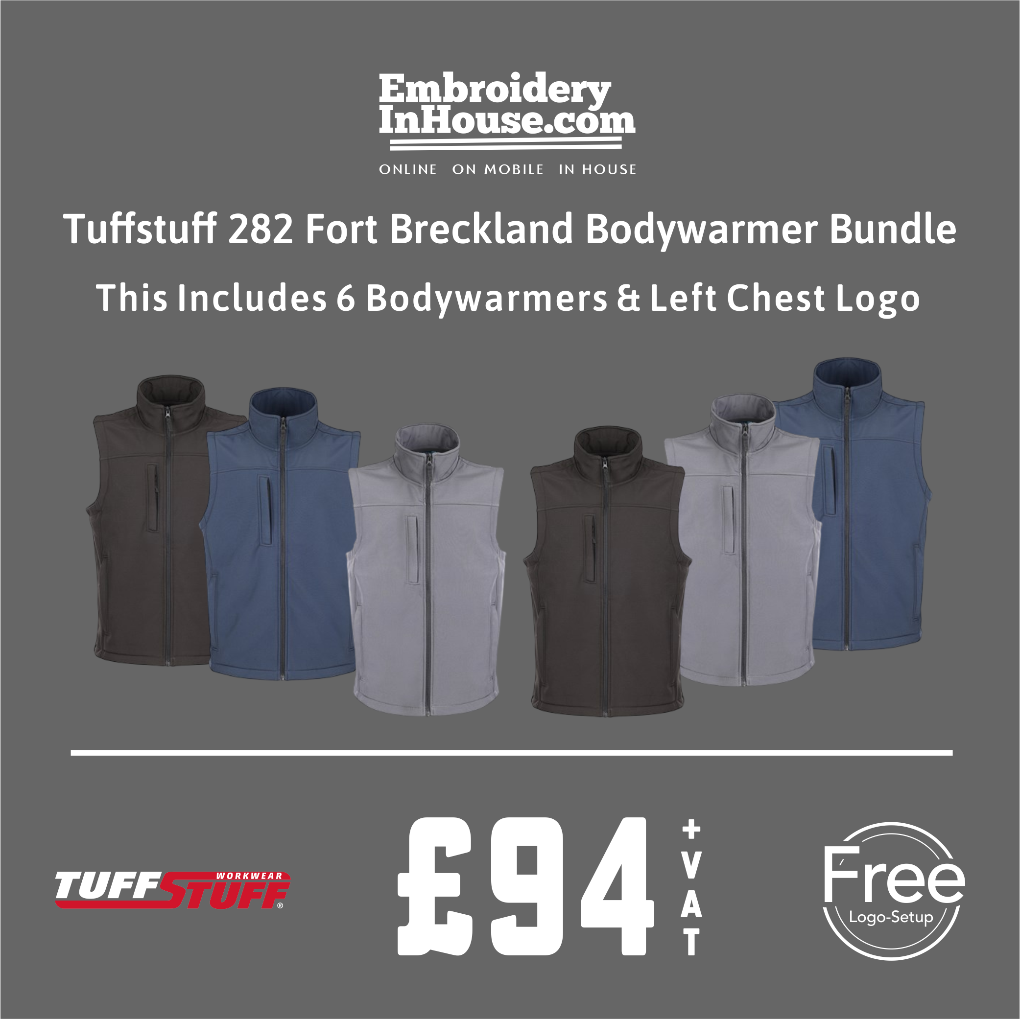 282 FORT BRECKLAND BODYWARMER BUNDLE