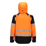 PORTWEST PW3 HI-VIS OVERHEAD RAIN JACKET