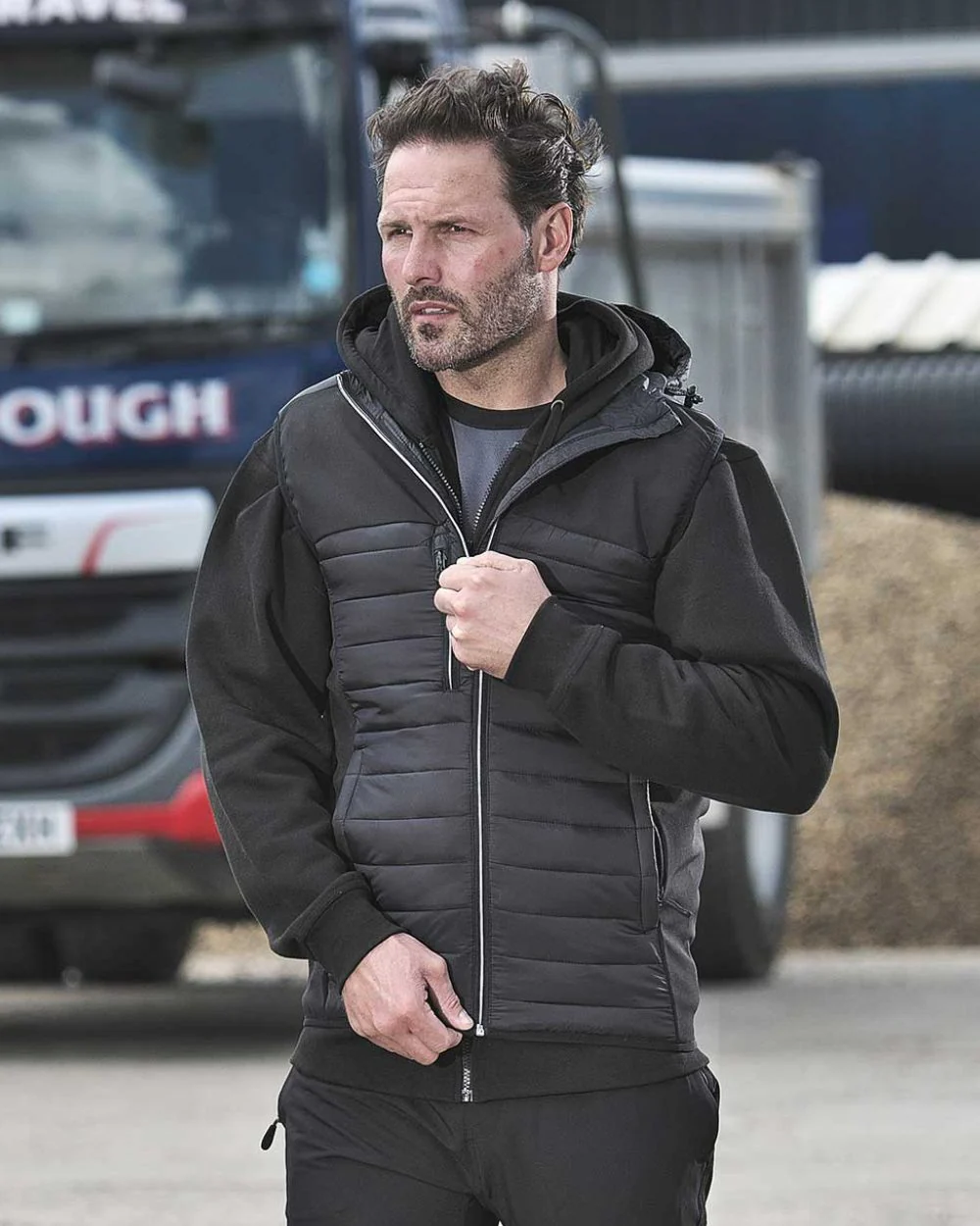 279 TUFFSTUFF HOWDEN HOODED BODYWARMER