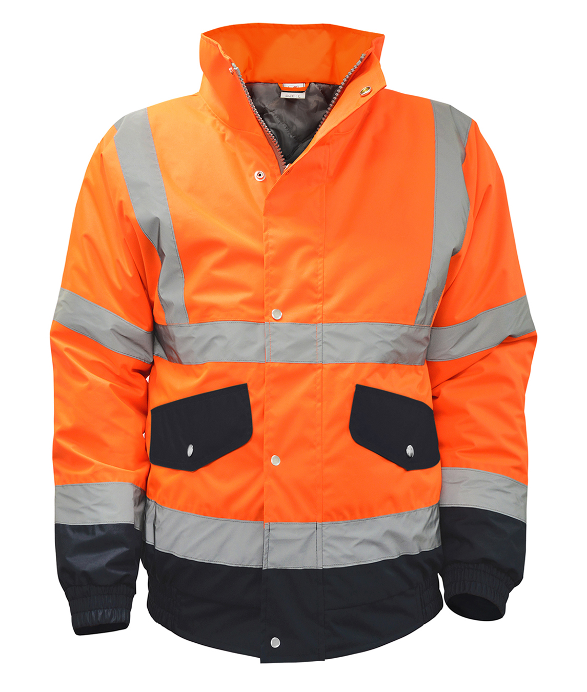 Orbit Dornar Two Tone Bomber Jacket - Orange