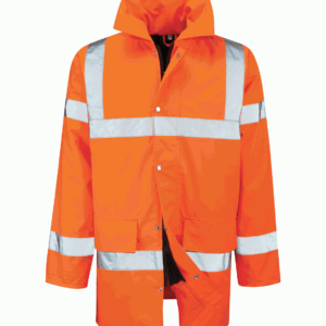 Orbit Tristan 3/4 Length Jacket - Orange Orbit Tristan 3/4 Length Jacket - Orange