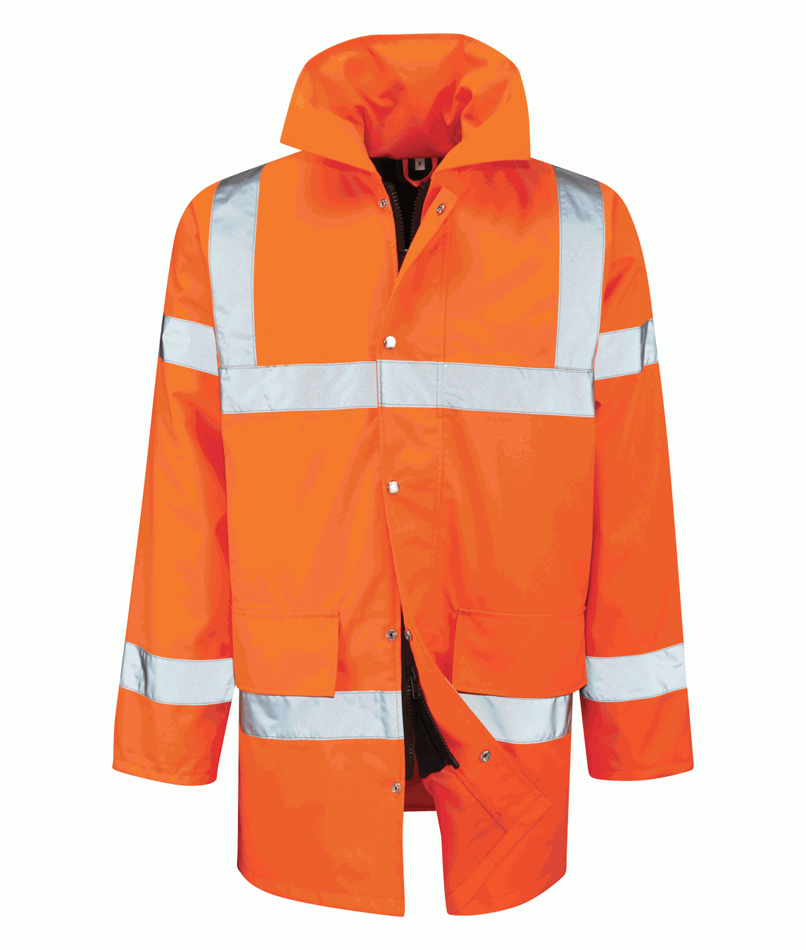Orbit Tristan 3/4 Length Jacket - Orange