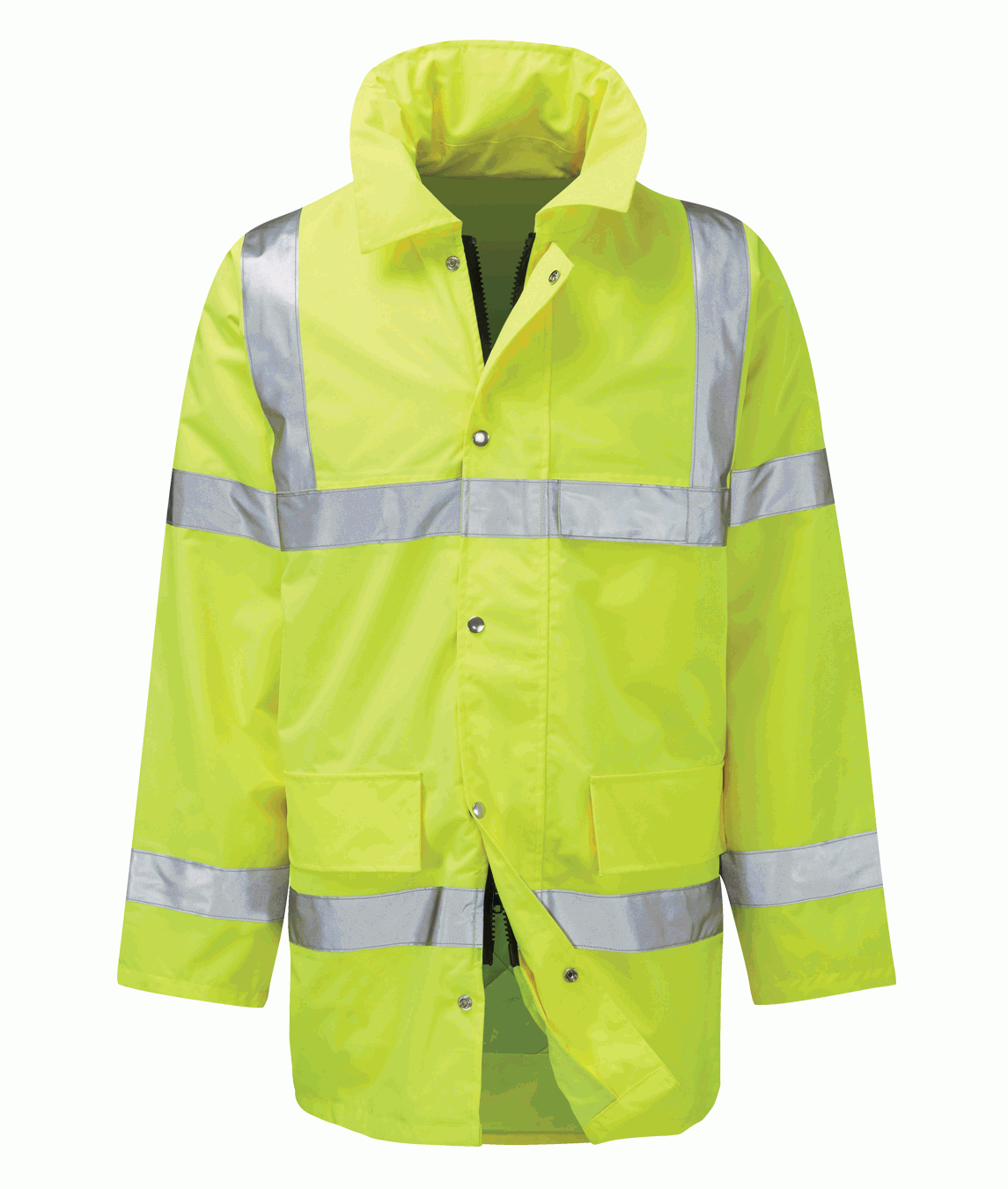 Orbit Geraint 3/4 Length Hi-Vis Jacket - Yellow