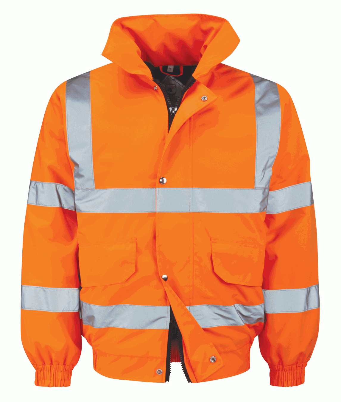 Orbit Balan Hi-Vis Bomber Jacket - Orange