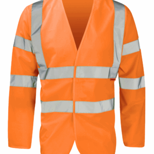 Orbit Avenger Long Sleeved H-Vis Vest - Orange Orbit Avenger Long Sleeved H-Vis Vest - Orange