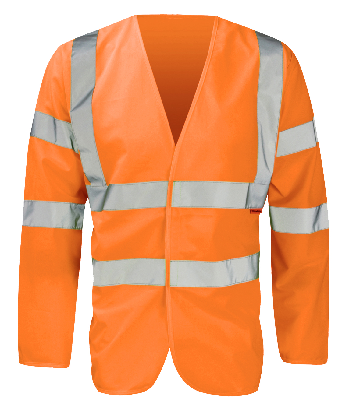 Orbit Avenger Long Sleeved H-Vis Vest - Orange