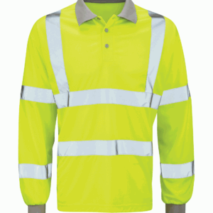 Orbit Andromeda Long Sleeve Hi-Vis Polo Shirt - Yellow Orbit Andromeda Long Sleeve Hi-Vis Polo Shirt - Yellow