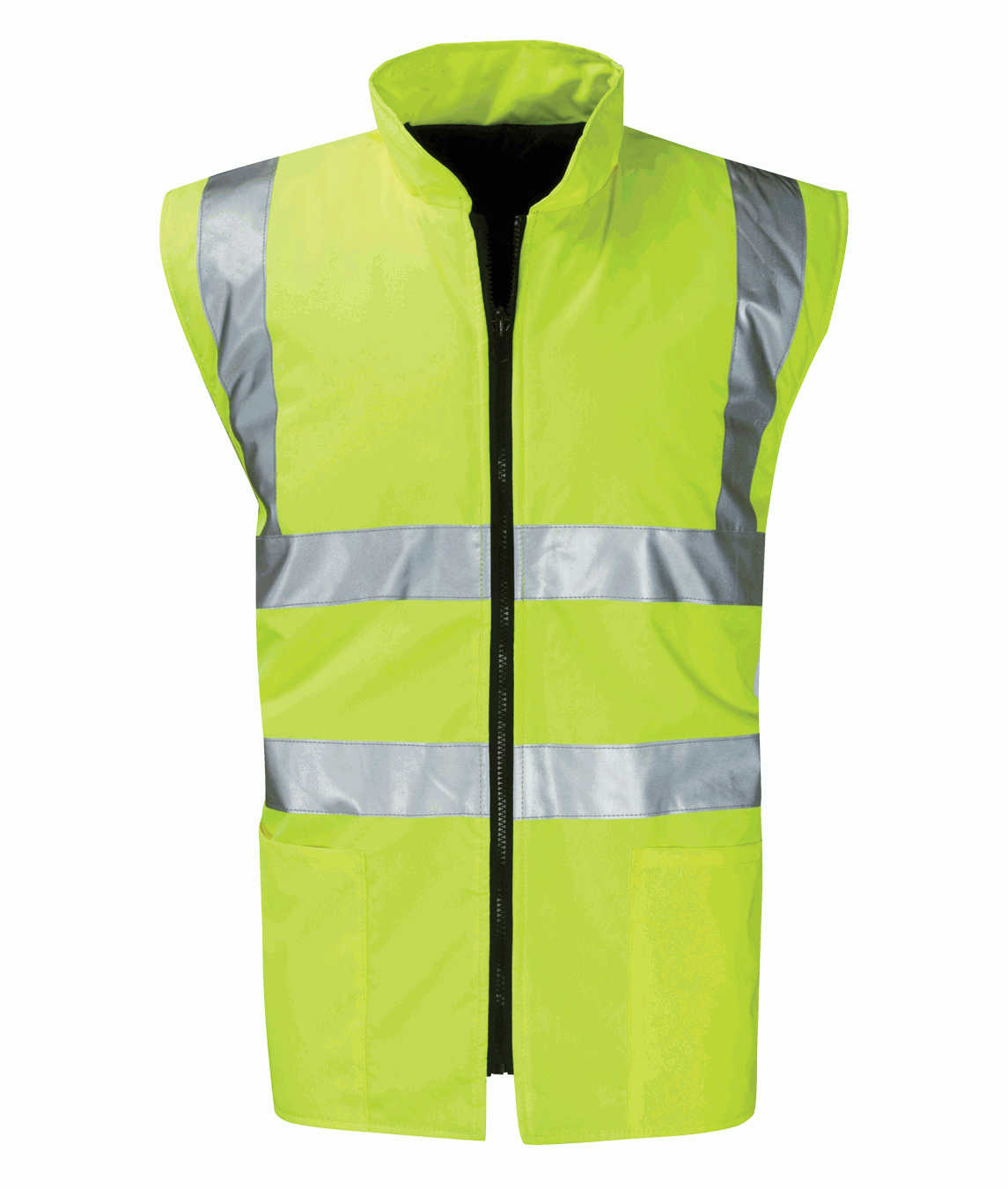 Orbit Corinthian Reversible Body Warmer - Yellow