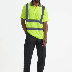 Hi Vis Short Sleeve Polo Shirt Hi Vis Short Sleeve Polo Shirt