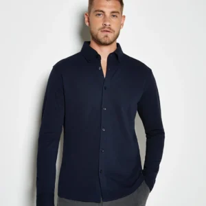 Kustom Kit Long Sleeve Superwash® 60°C Piqué Shirt Kustom Kit Long Sleeve Superwash® 60°C Piqué Shirt