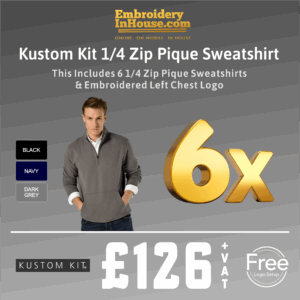 Kustom Kit 1/4 Zip Pique Sweatshirt Bundle Kustom Kit 1/4 Zip Pique Sweatshirt Bundle