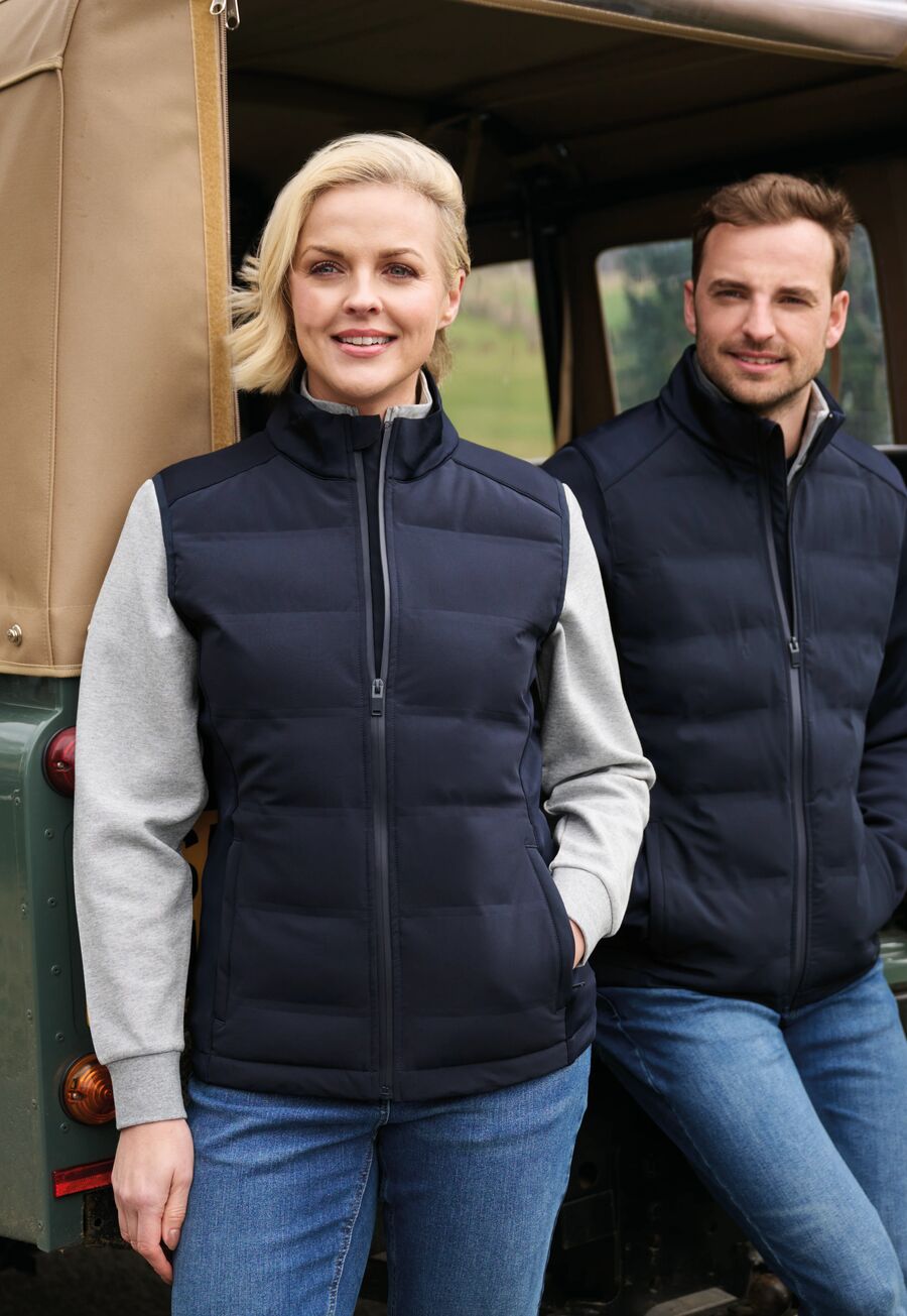 Hybrid Outerwear Gilet & Jacket - Navy - Download for Web