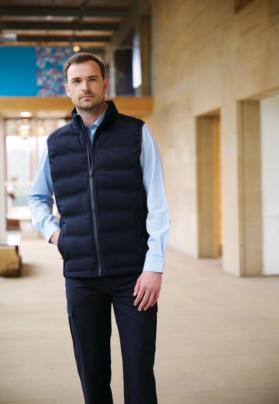 Maxwell Hybrid Gilet - Navy - Download for Web